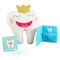 Tickle & Main 3-Piece Tooth Fairy Pillow for Boys & Girls Ages 3-14 with Pocket, Notepad & Photo Keepsake Pouch Kit